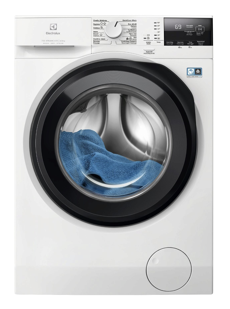ELECTROLUX EWI72856G 700 was- droogcombinatie ELECTROLUX EWI72856G 700 was- droogcombinatie