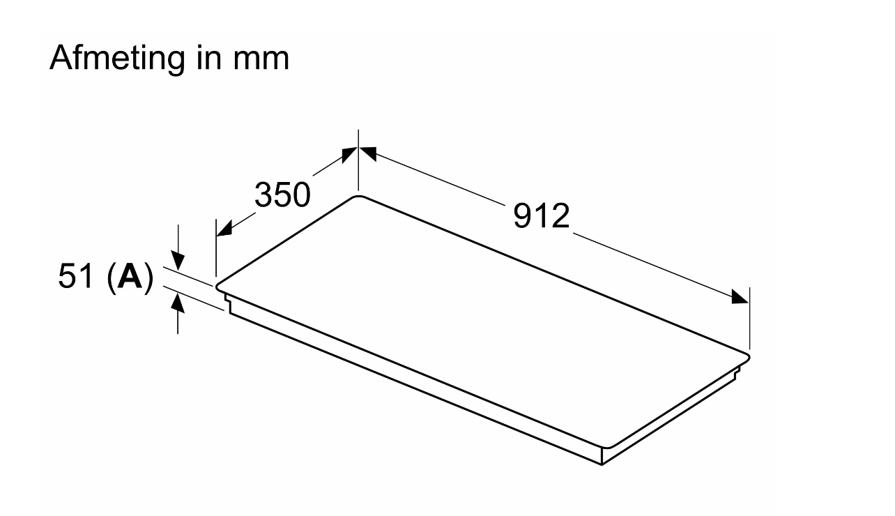 SIEMENS EX275HXC1E IQ700 inductiekookplaat - 90cm