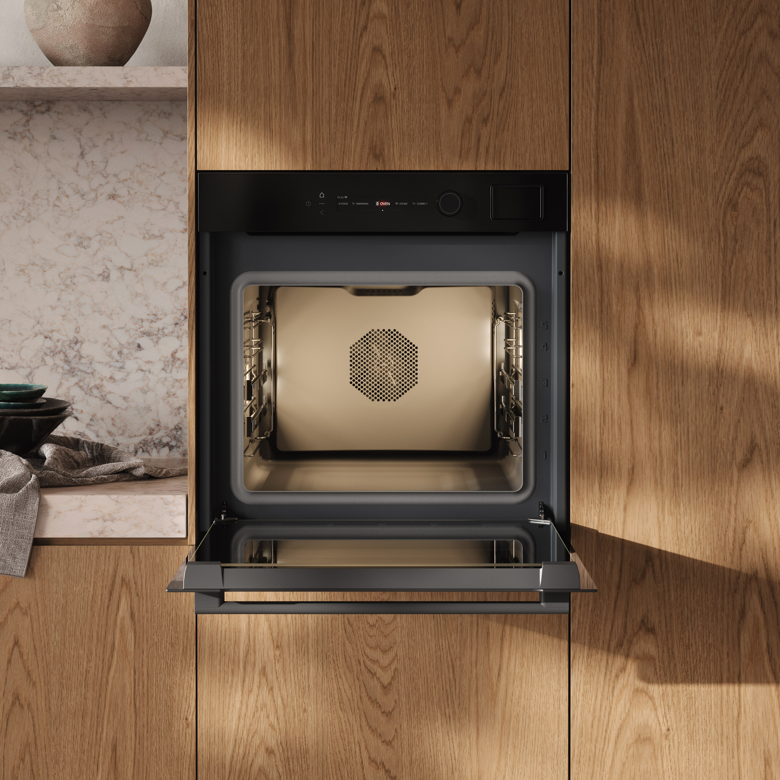 ATAG CS8671D multifunctionele oven met stoom - 60cm