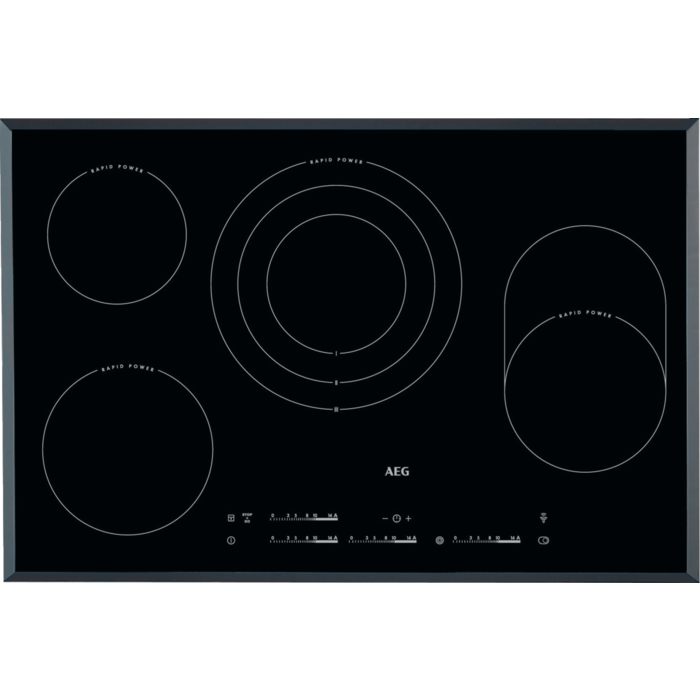 AEG HK854870FB 3000 vitrokeramische kookplaat - 80cm AEG HK854870FB 3000 vitrokeramische kookplaat - 80cm
