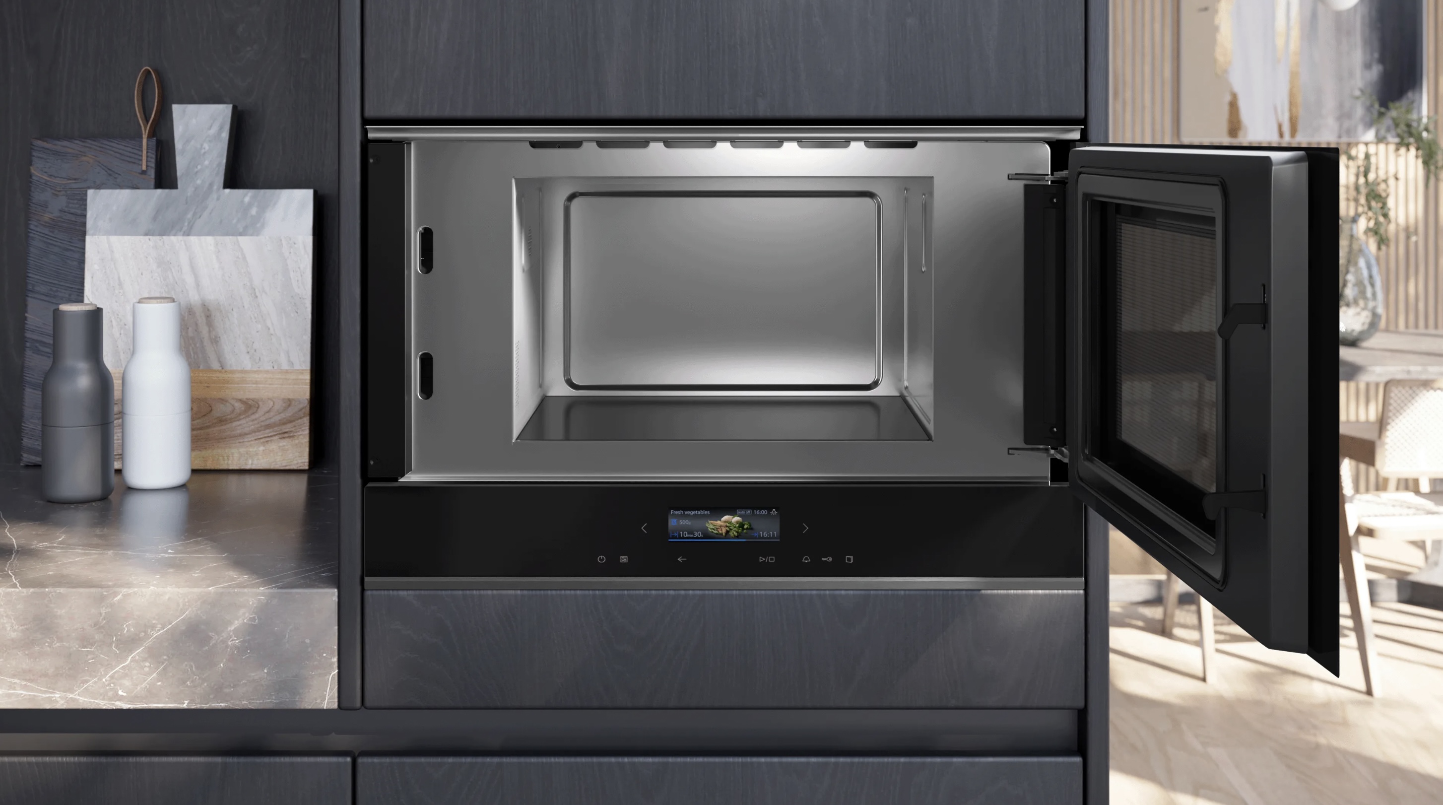 SIEMENS BF922R1B1 IQ700 microgolfoven - 38cm