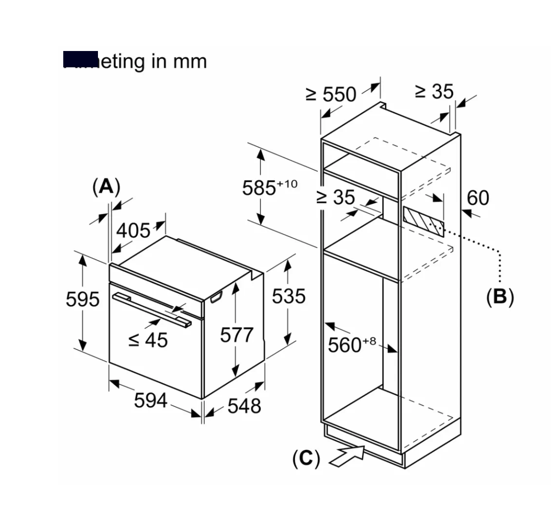 SIEMENS HM736GAB1 IQ700 multifunctionele oven met microgolfoven - 60cm