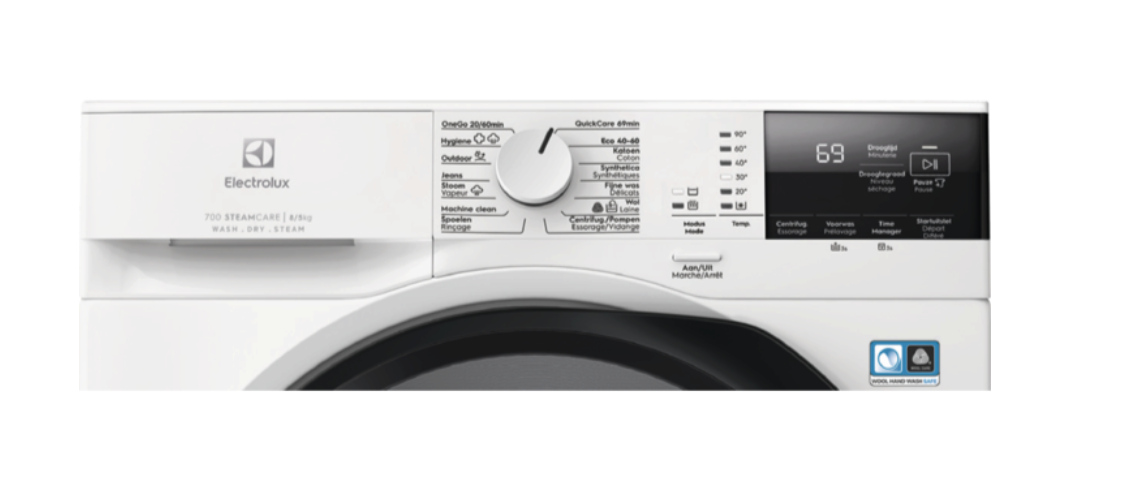 ELECTROLUX EWI72856G was- droogcombinatie