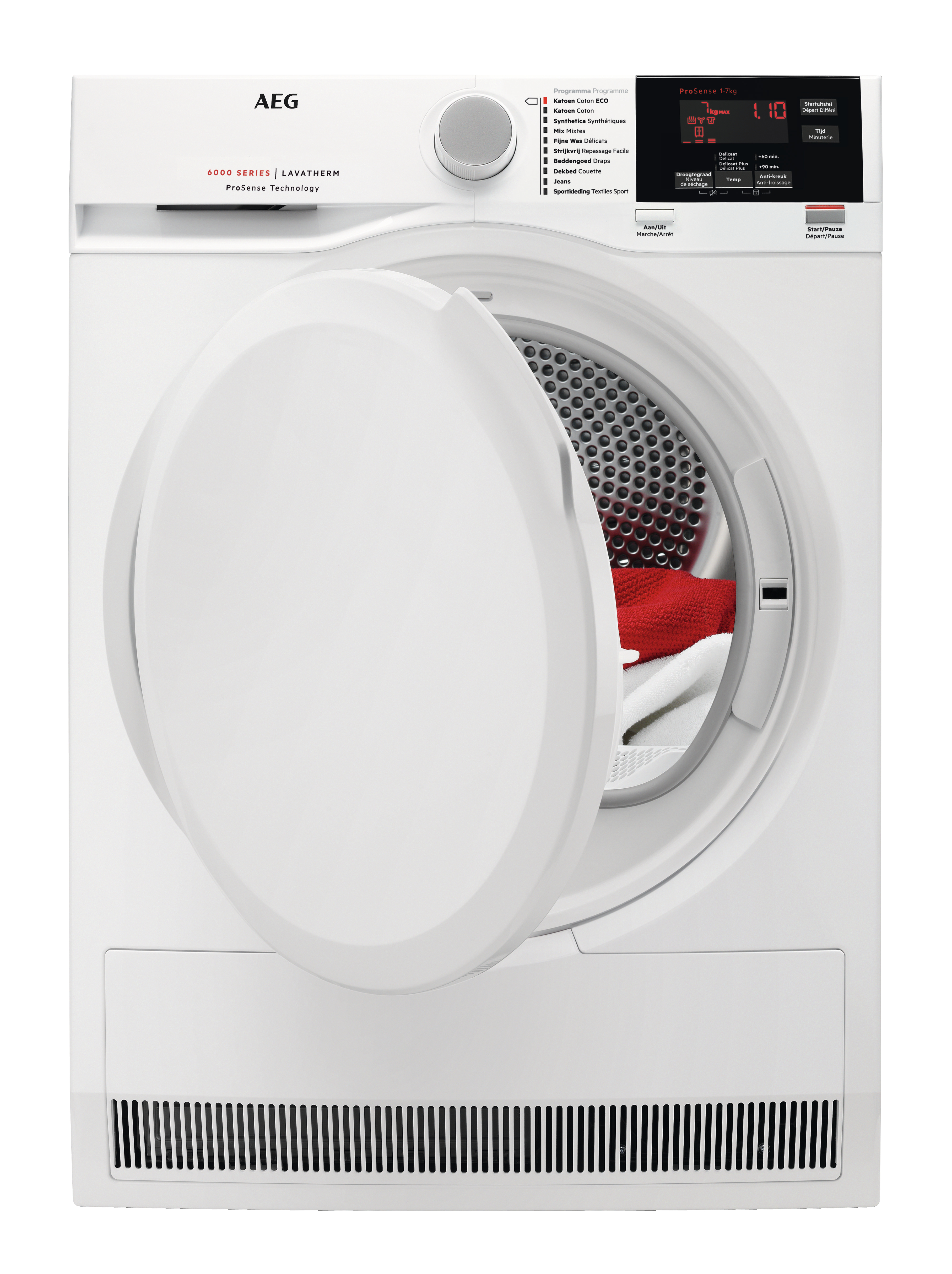 AEG T6DBG72P 6000 droogkast - condensdroger