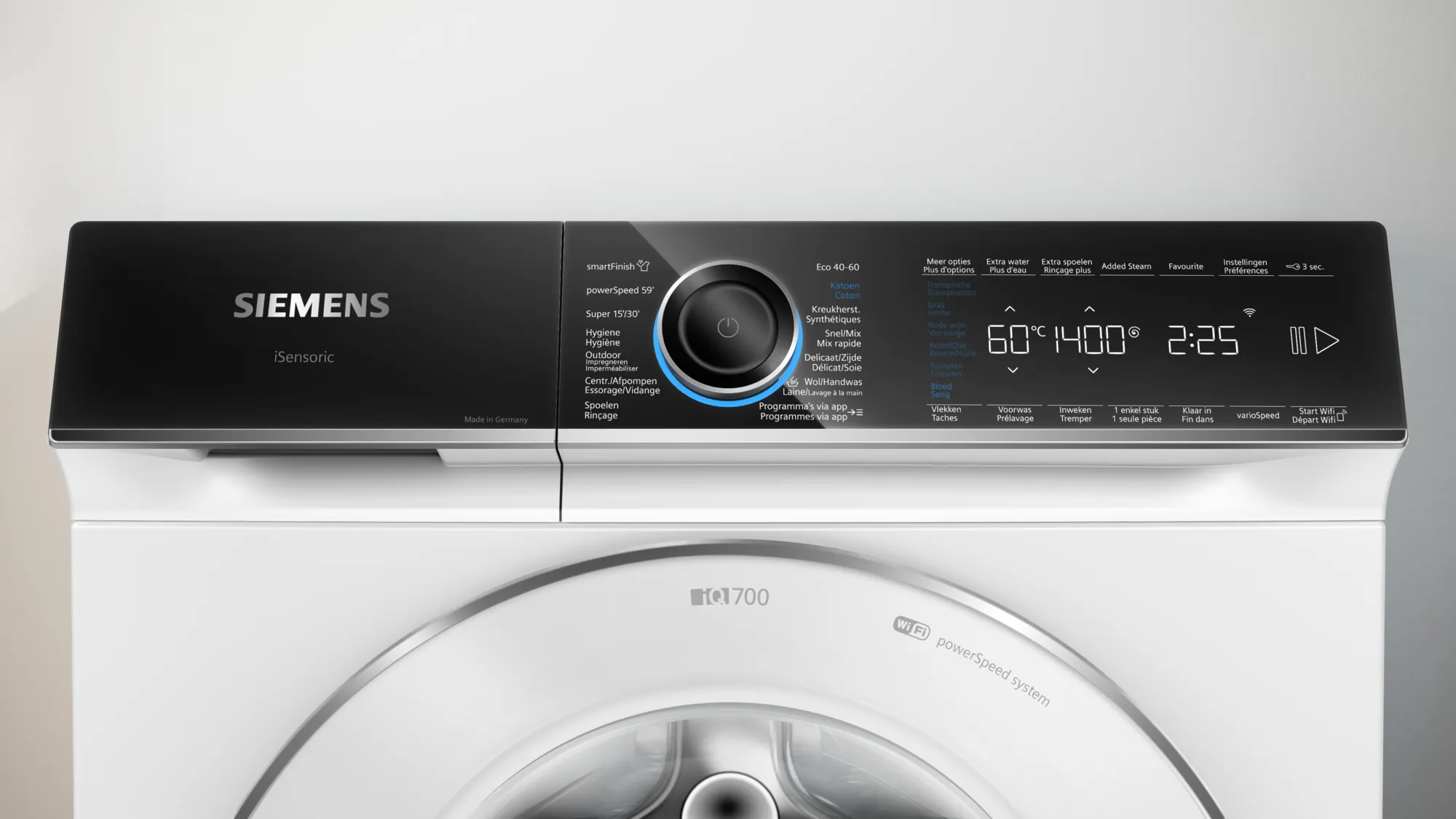 SIEMENS WG44B20SFG IQ700 wasmachine