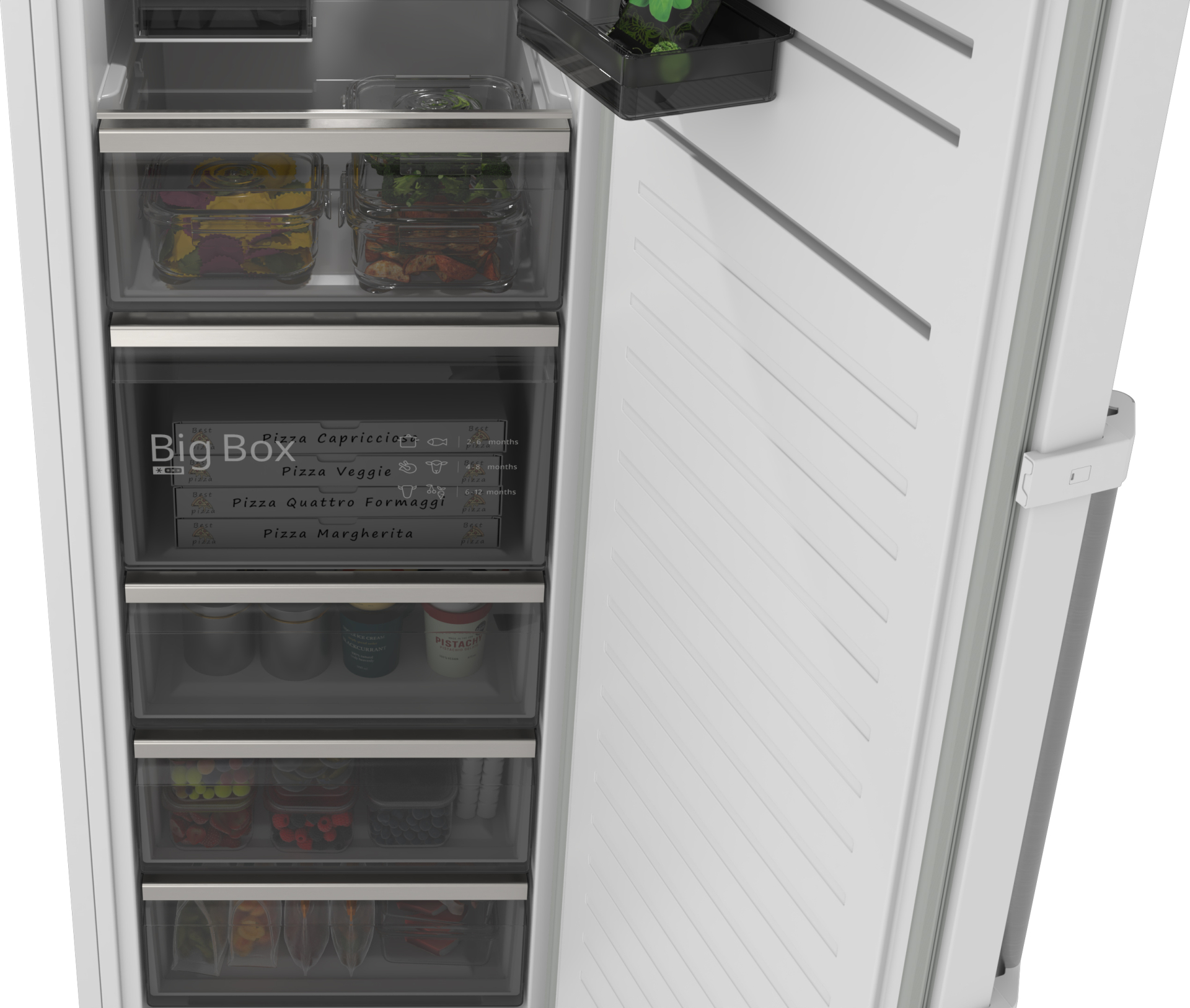 SIEMENS GS36NEWCM IQ300 vrijstaande vriezer - 186cm