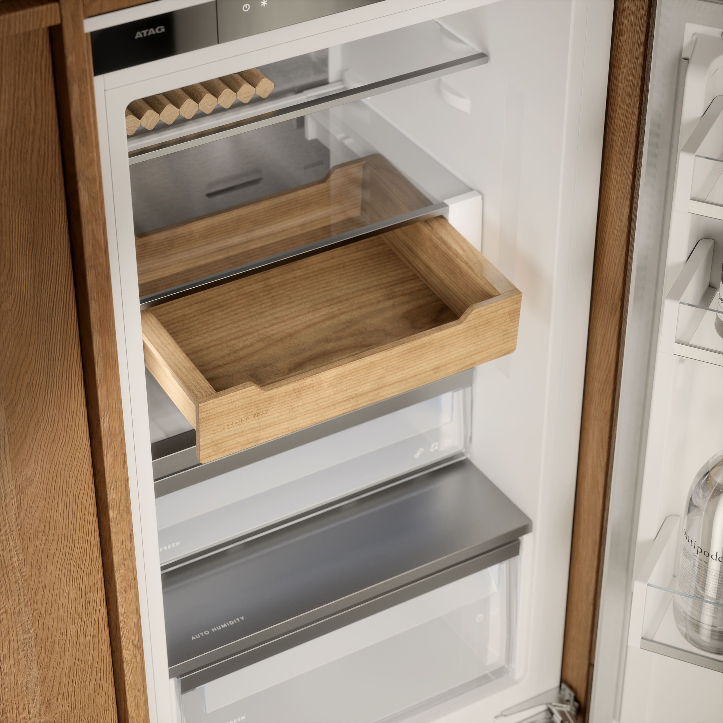 ATAG KDC9178NC koel-/vriescombinatie - 178cm