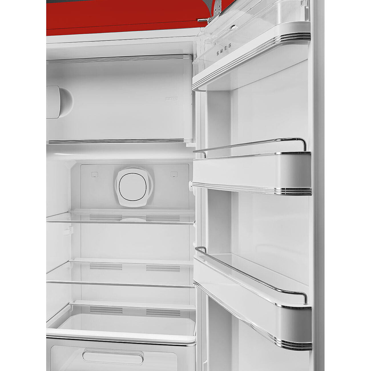 SMEG FAB28RRD6 vrijstaande koelkast met vriesvak - 153cm