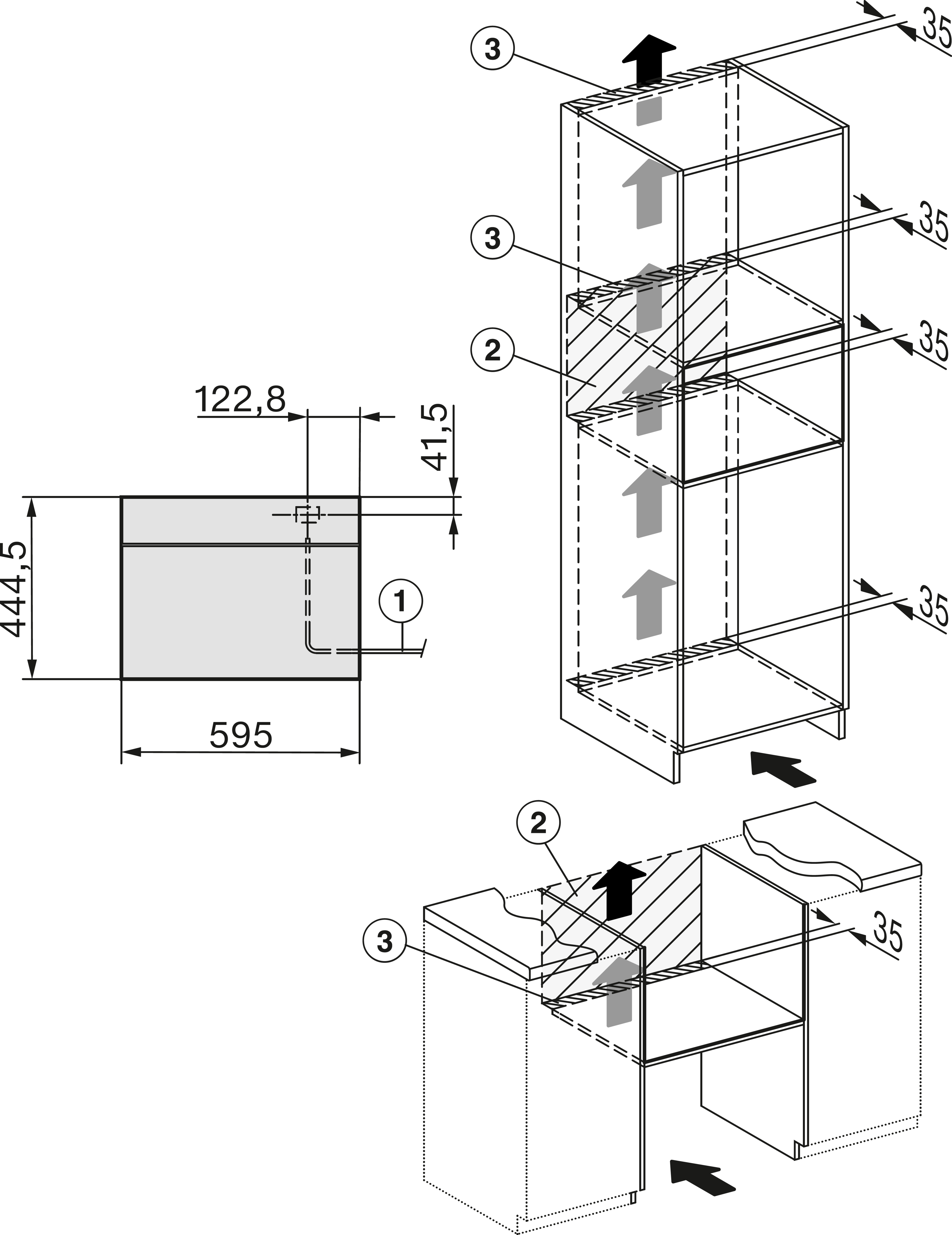 MIELE DG7440CS PURELINE stoomoven - 45cm