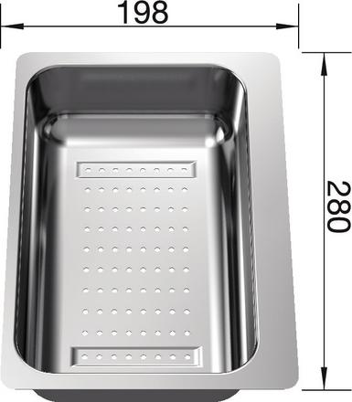 BLANCO 217796 inzetbakje BLANCO 217796 inzetbakje