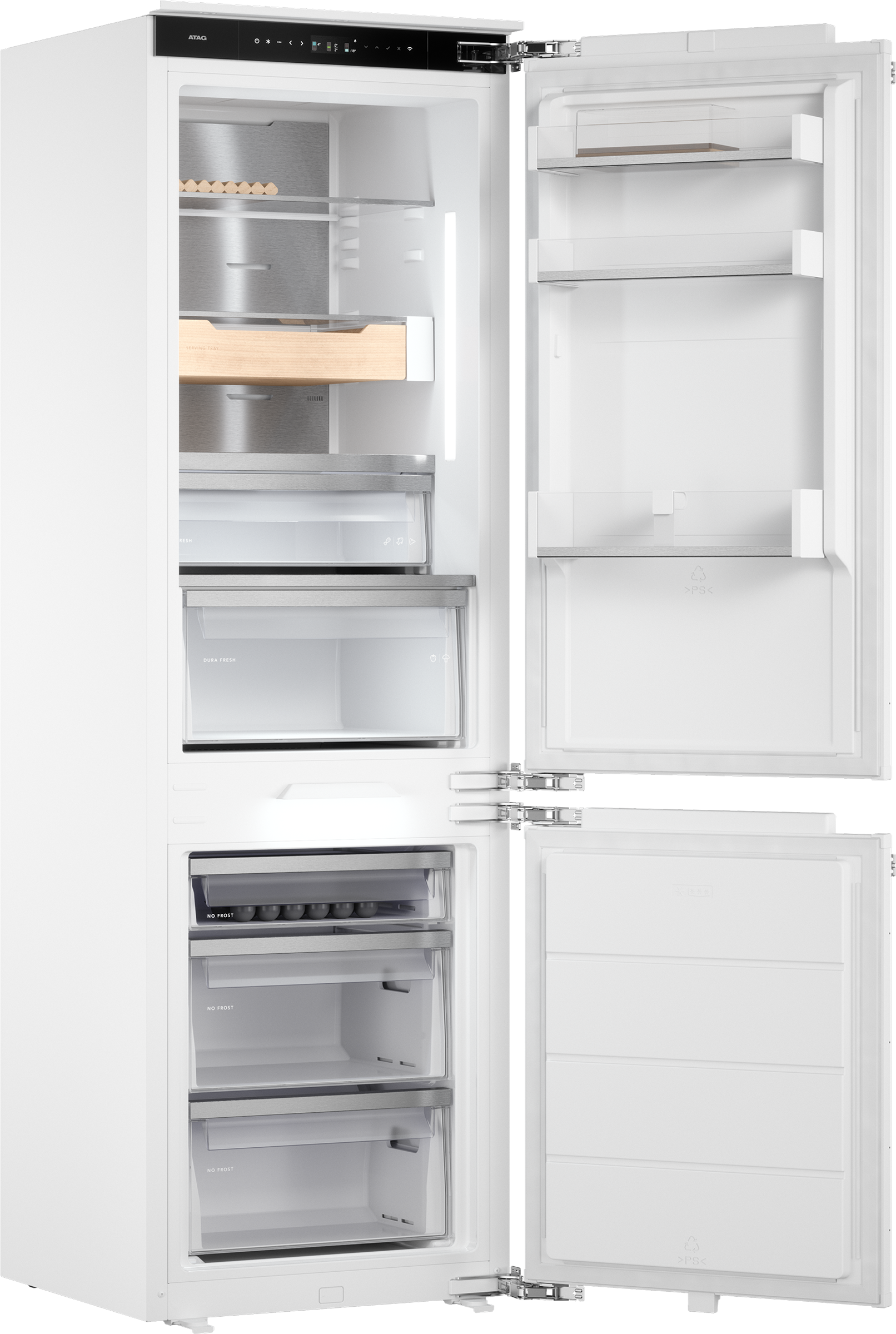 ATAG KDC9178NC koel-/vriescombinatie - 178cm