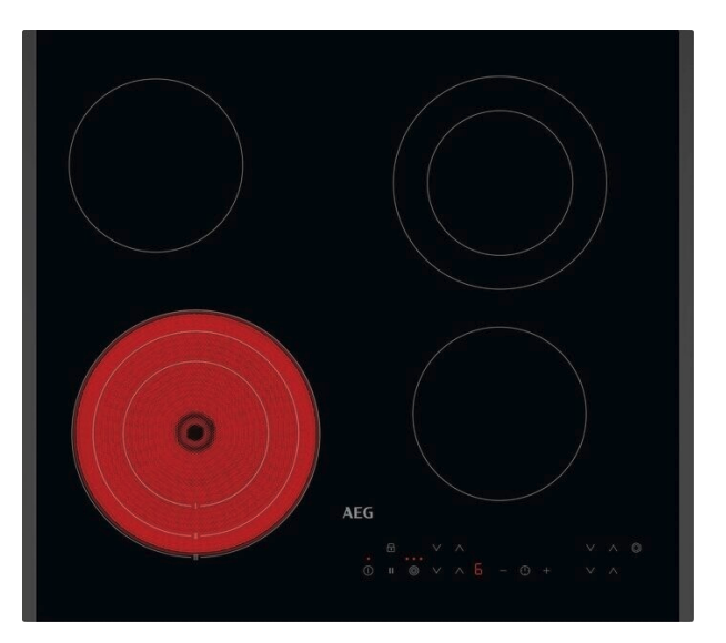 AEG TN64RA03FB 3000 vitrokeramische kookplaat - 60cm