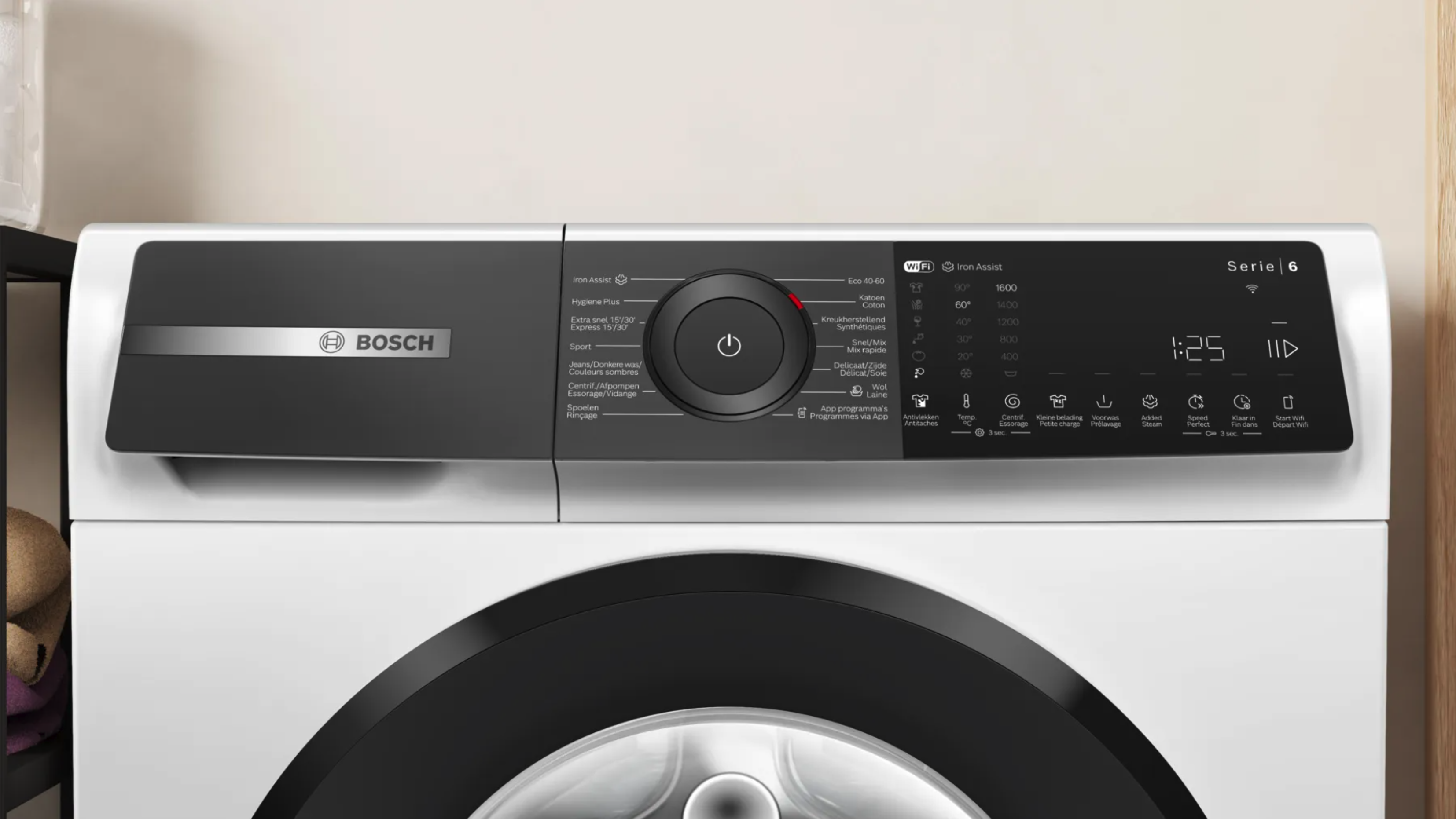 BOSCH WGH2560AFG SERIE 6 wasmachine