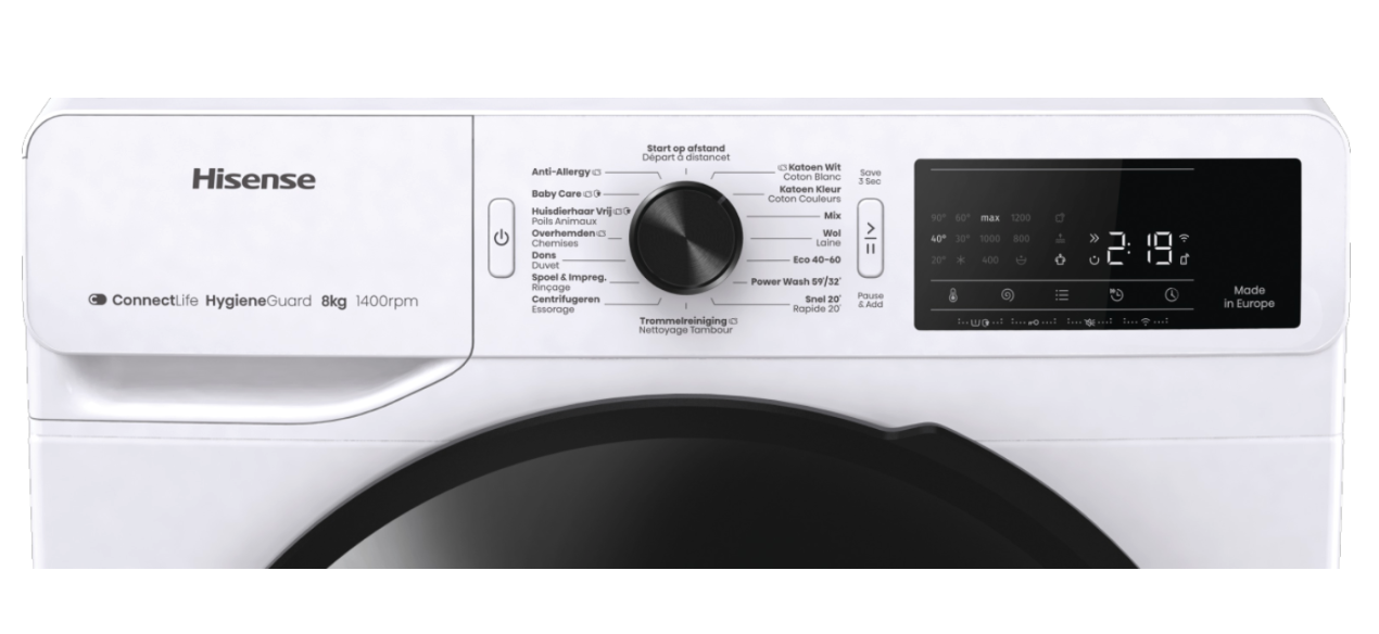 HISENSE WF3V843BW wasmachine