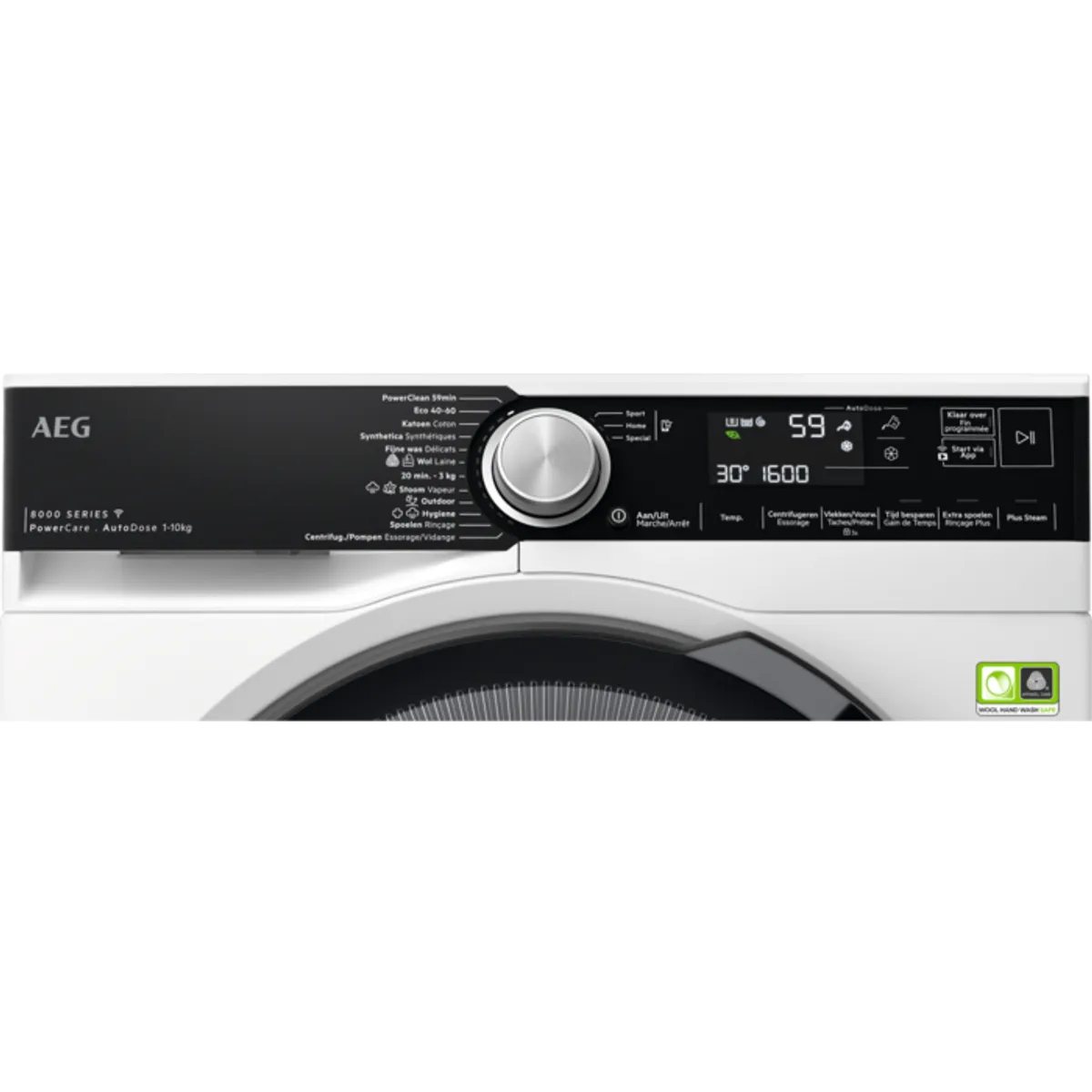 AEG LR87Q066 8000 wasmachine AEG LR87Q066 8000 wasmachine
