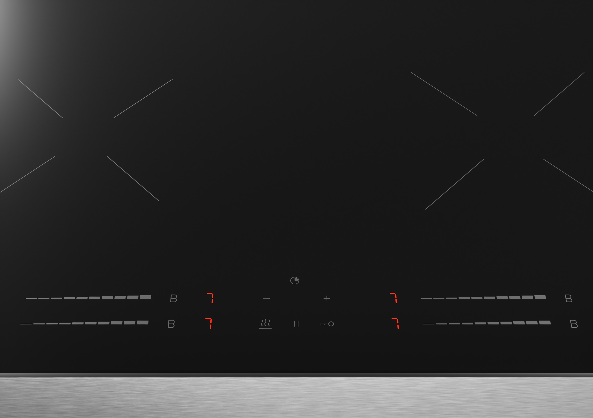 ETNA KIV364RVS vrijstaande inductiekookplaat - 60cm