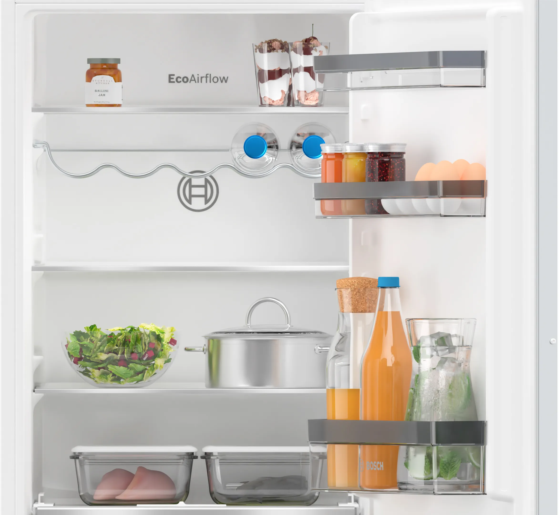 BOSCH KIV86VSE0 SERIE 4 koel-/vriescombinatie - 178cm