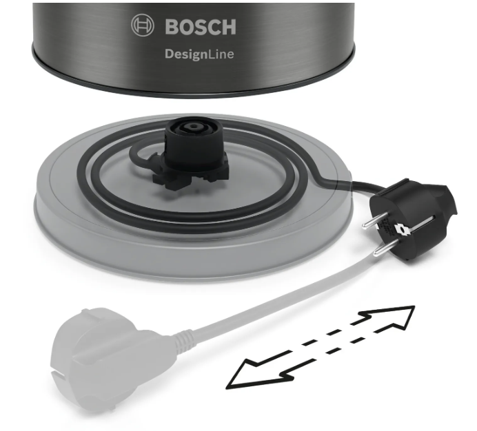 BOSCH SDA ERT TWK5P475 DesignLine waterkoker