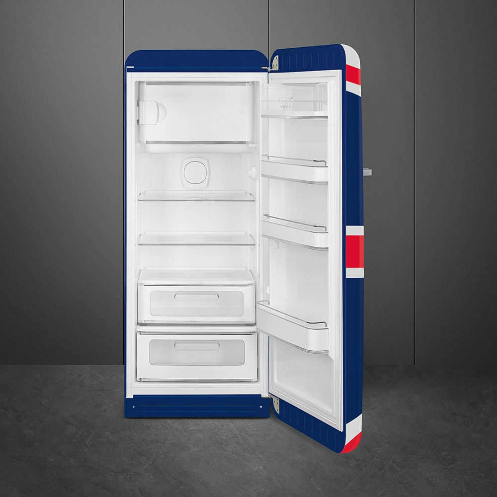 SMEG FAB28RDUJ5 vrijstaande koelkast met vriesvak - 153cm