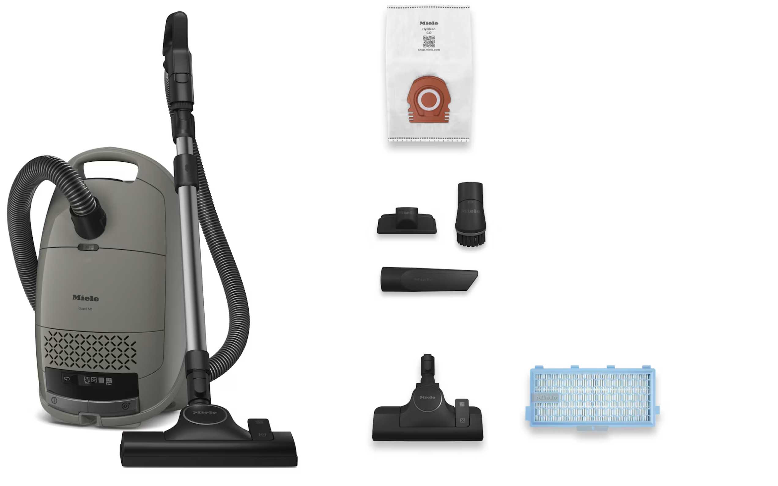 MIELE GUARDM1SELECTCASAGREYCE GUARD stofzuiger met zak