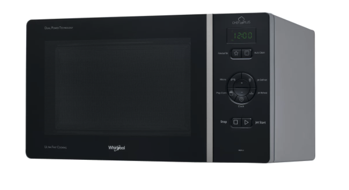 WHIRLPOOL MCP341SL vrijstaande microgolfoven - 31cm