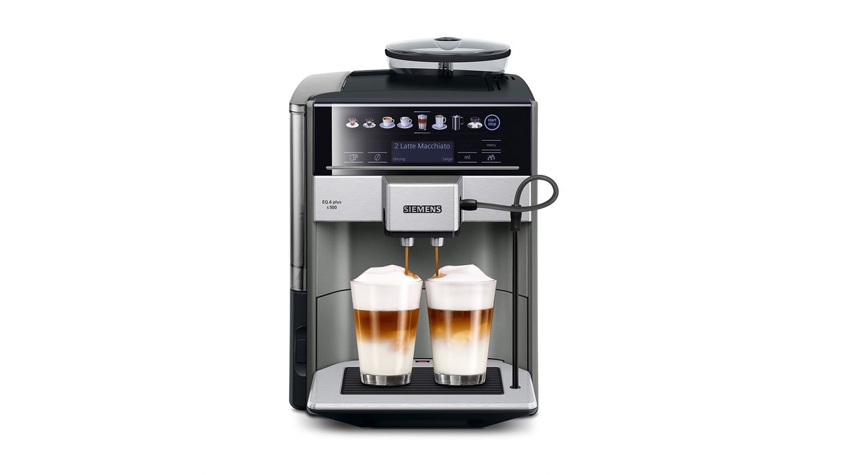 SIEMENS TE655203RW EQ6 espresso machine