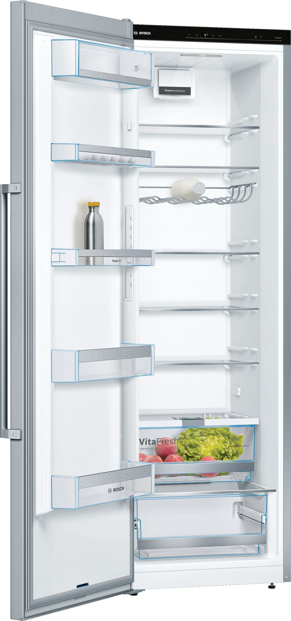 BOSCH KSV36AIDP SERIE 6 vrijstaande koelkast zonder vriesvak - 186cm