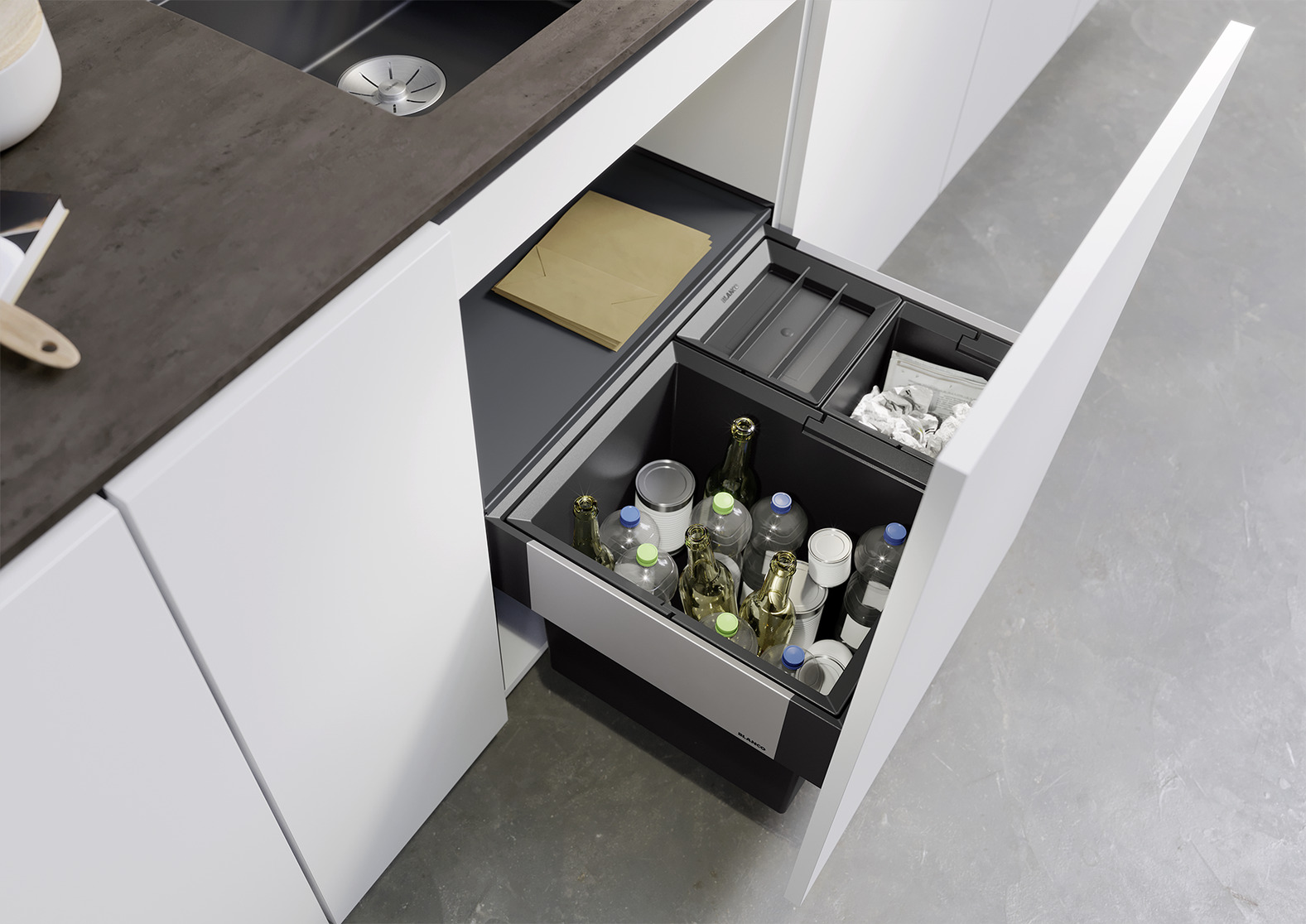 BLANCO 526205 SELECT afvalbak