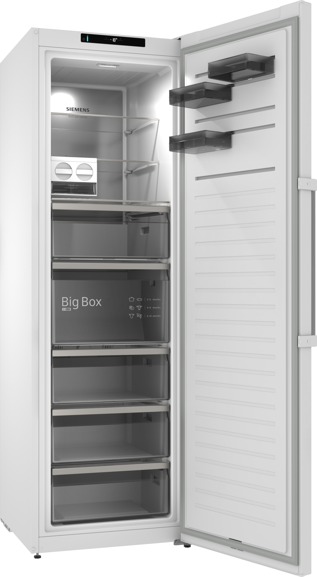 SIEMENS GS36NEWCM IQ300 vrijstaande vriezer - 186cm