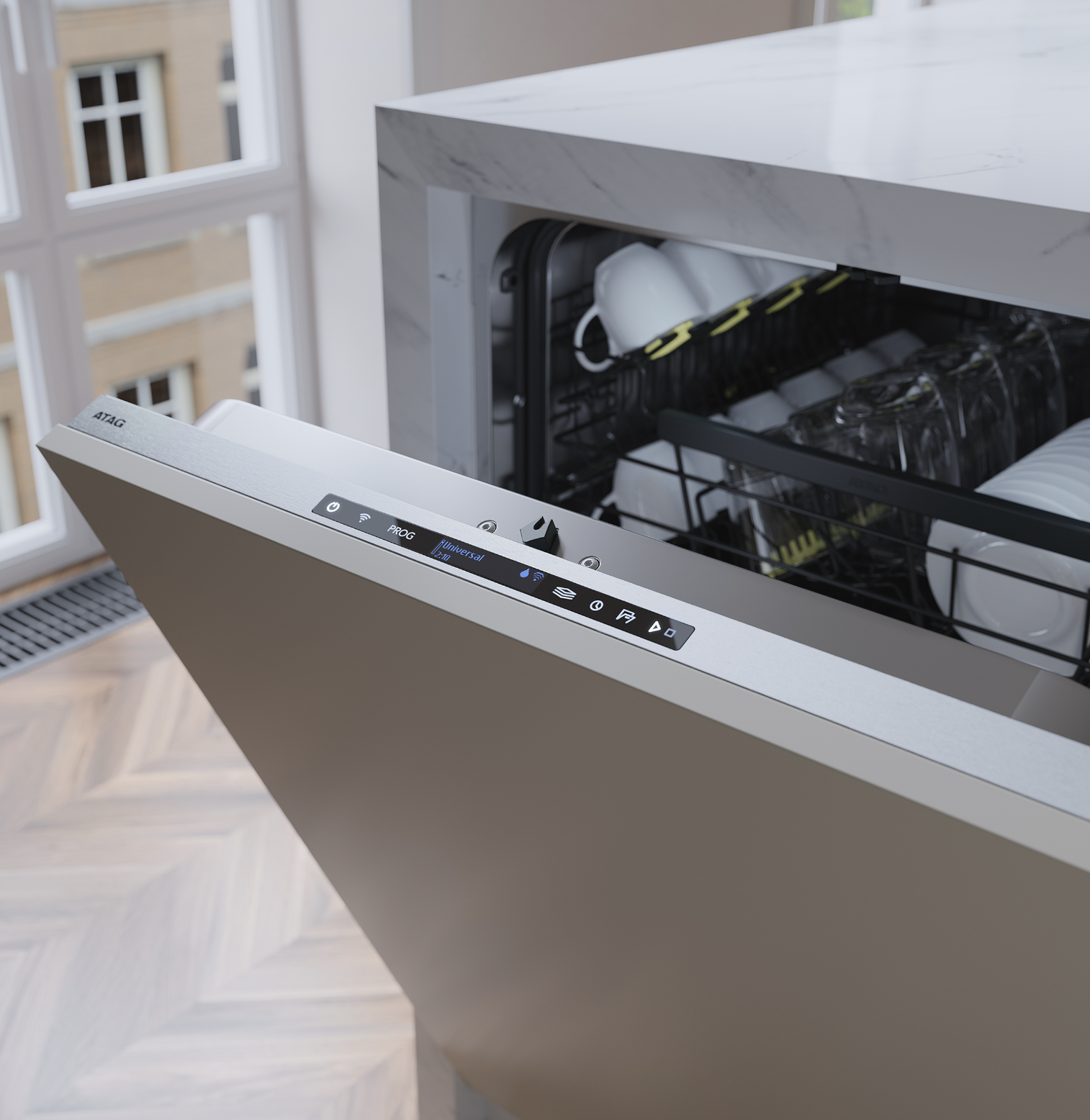 ATAG VA7213MN vaatwasser volledig integreerbaar