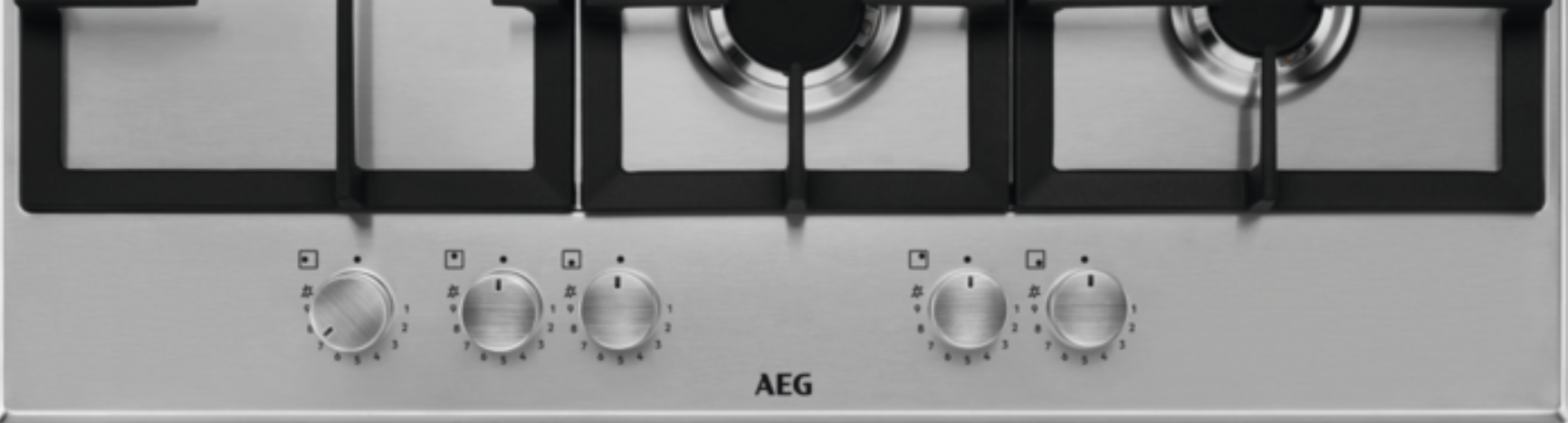 AEG HGB75520SM 6000 gaskookplaat - 75cm