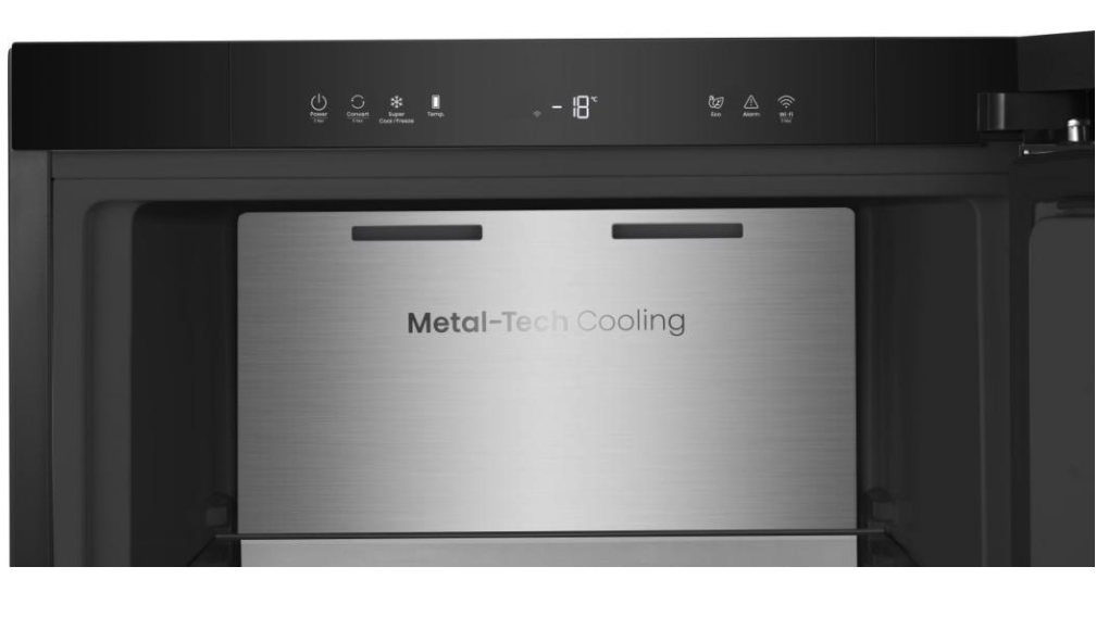 HISENSE FT5K310GSFC vrijstaande vriezer - 185cm