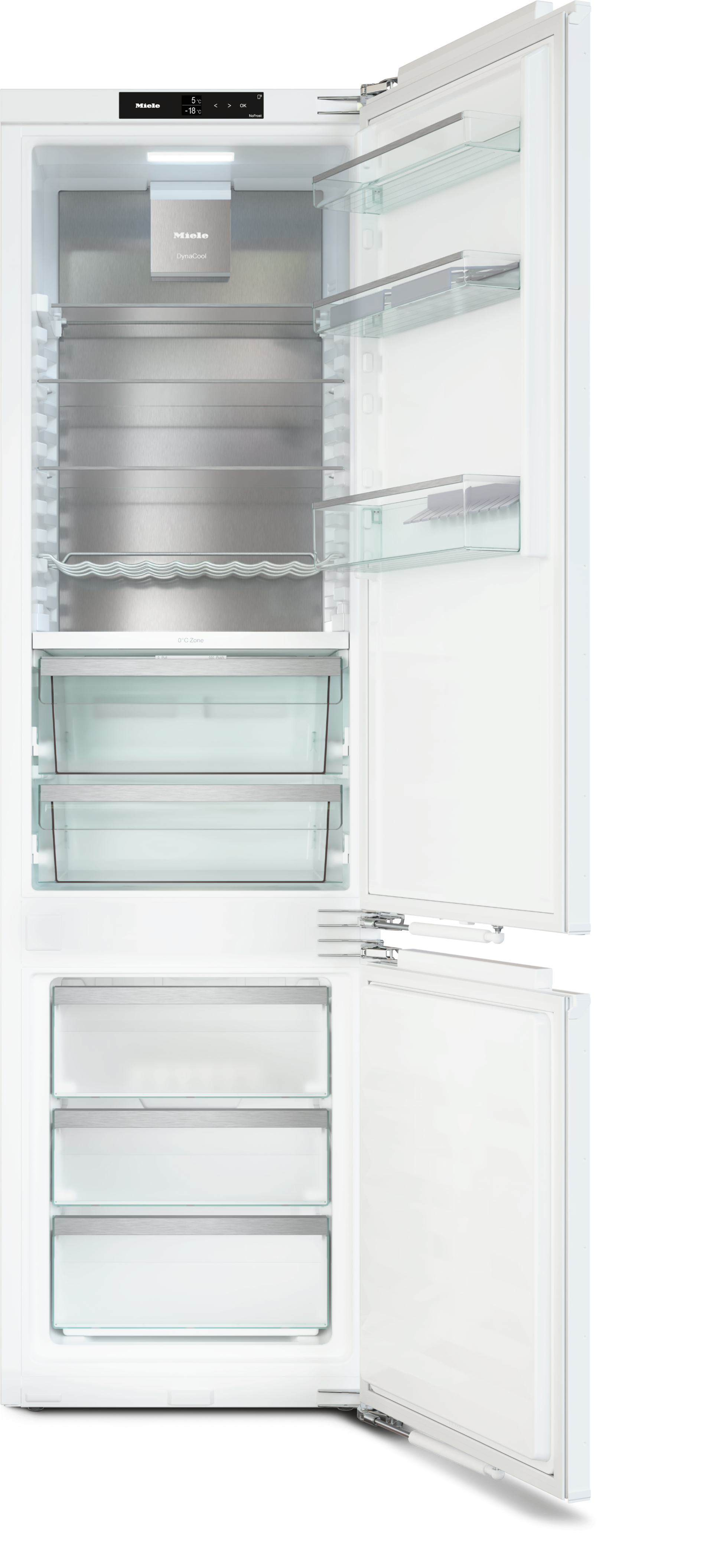 MIELE KFN7844C koel-/vriescombinatie - 194cm MIELE KFN7844C koel-/vriescombinatie - 194cm