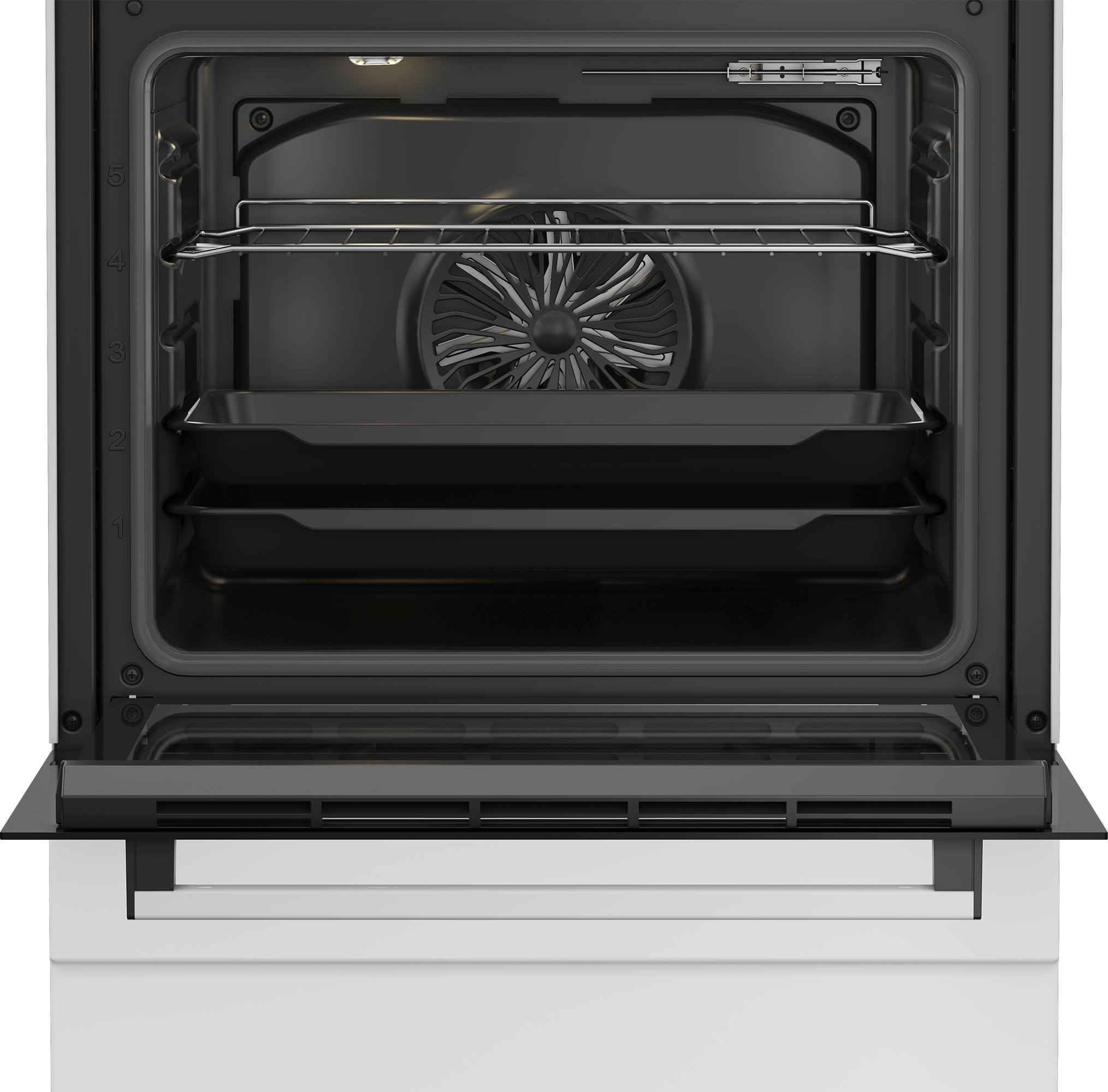 BEKO FBM6202W fornuis met gaskookplaat - 60cm