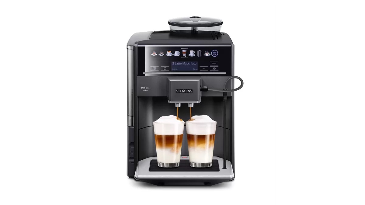 SIEMENS TE654319RW EQ6 espresso machine