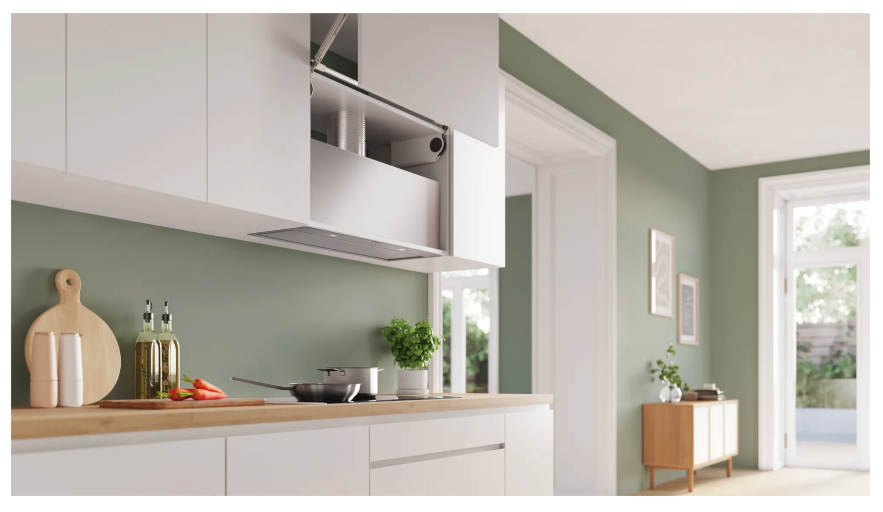 BOSCH DLN87AC50 Serie 6 inbouw dampkap - 86cm