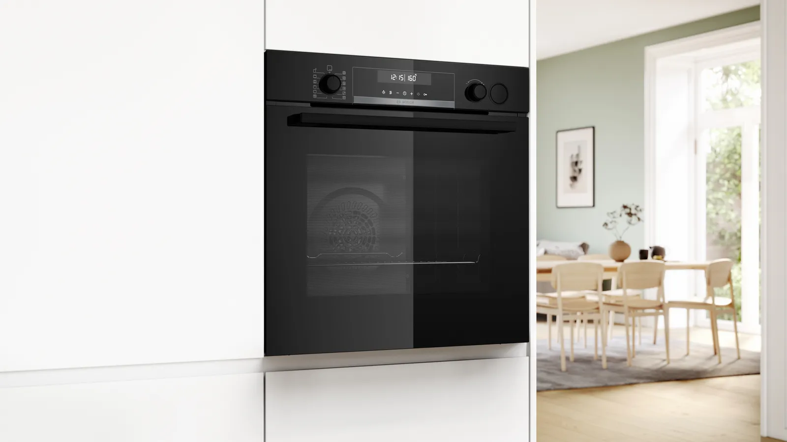 BOSCH HRG578BB7 SERIE 6 multifunctionele oven met stoomtoevoeging - 60cm