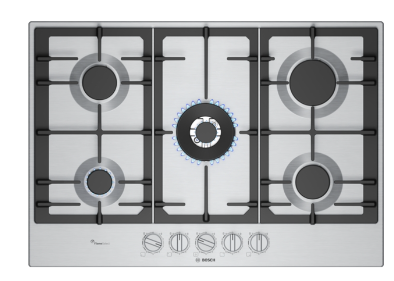 BOSCH PCQ7A5I90 SERIE 6 gaskookplaat - 75cm