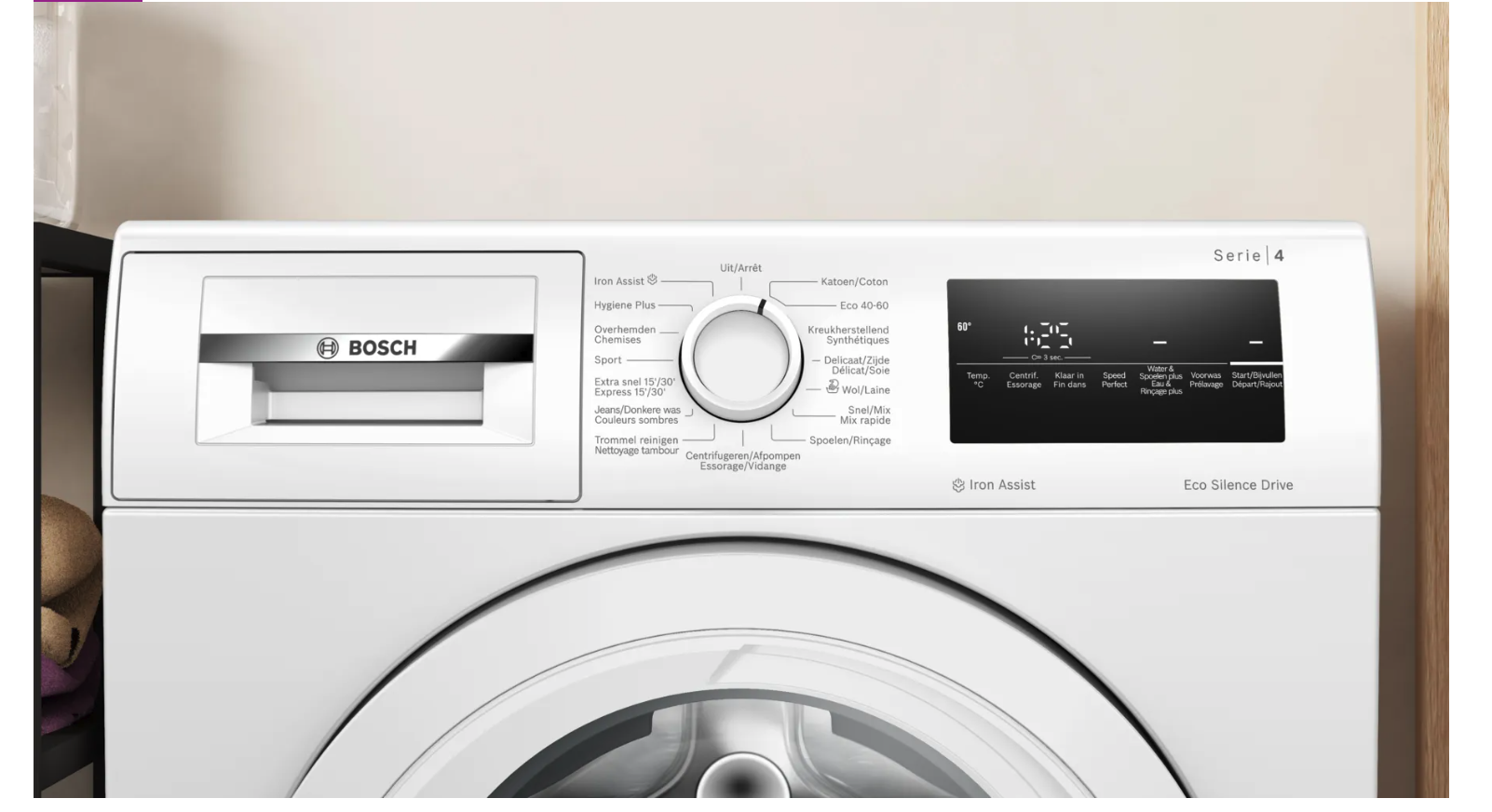 BOSCH WAN282E4FG SERIE 4 wasmachine