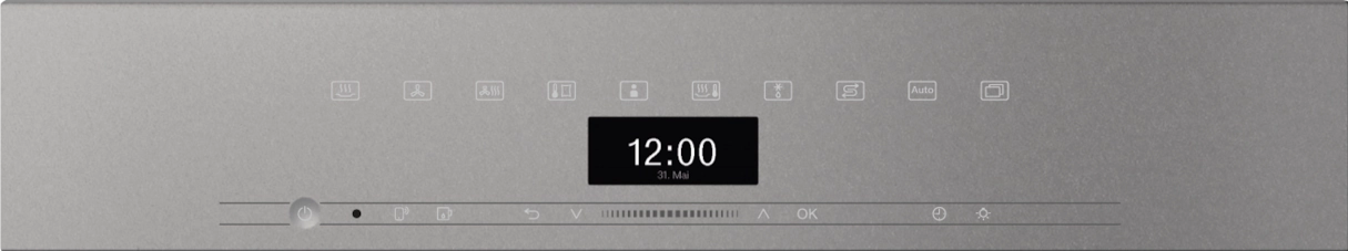 MIELE DGC7465HCPROGRGR VITROLINE multifunctionele oven met stoom - 60cm