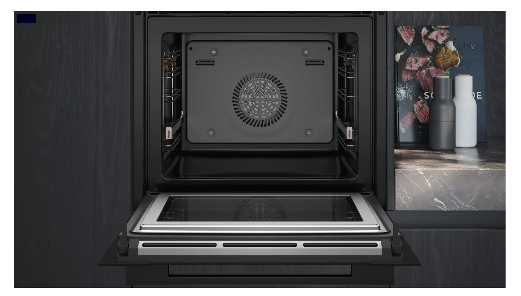 SIEMENS HM736GAB1 IQ700 multifunctionele oven met microgolfoven - 60cm