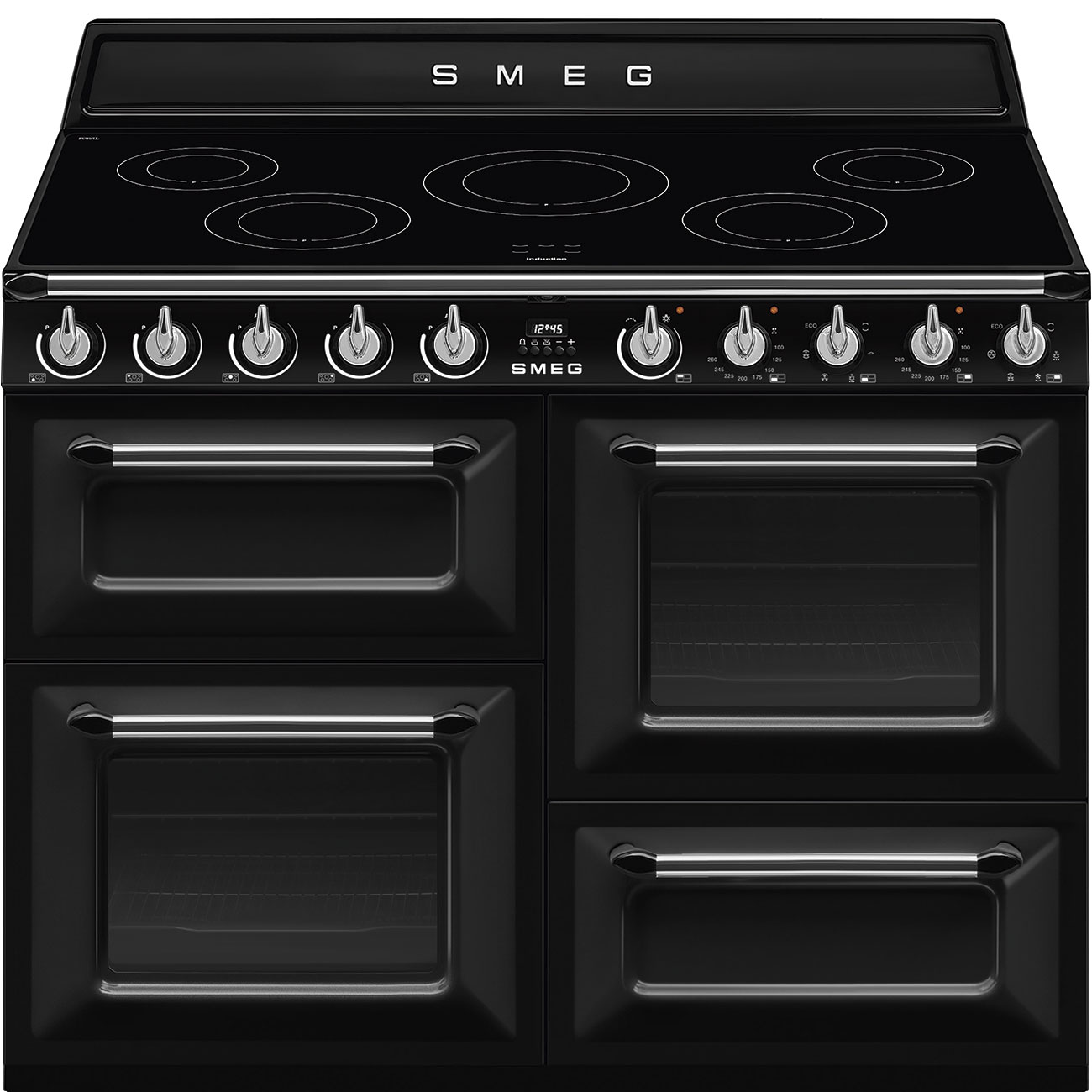 SMEG TR4110IBL2 fornuis met inductie kookplaat - 110cm