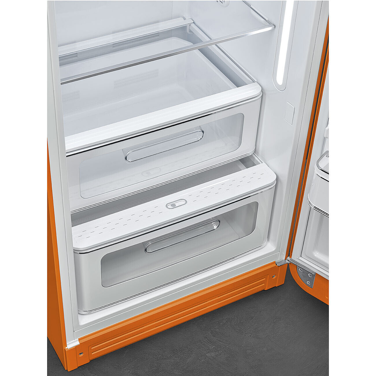 SMEG FAB28ROR6 vrijstaande koelkast met vriesvak - 153cm