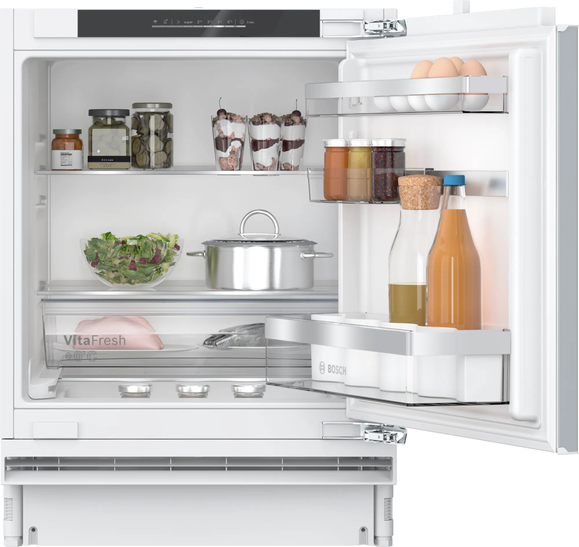 BOSCH KUR21ADE0 SERIE 6 onderbouw koelkast zonder vriesvak - 82cm BOSCH KUR21ADE0 SERIE 6 onderbouw koelkast zonder vriesvak - 82cm