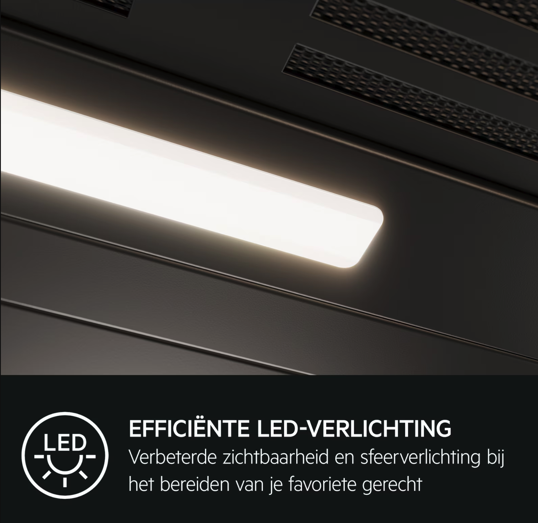 AEG DDE5960B 8000 werkbladdampkap - 90cm