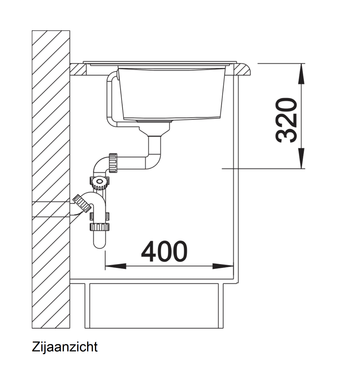 BLANCO 526059 ZENAR spoelbak 