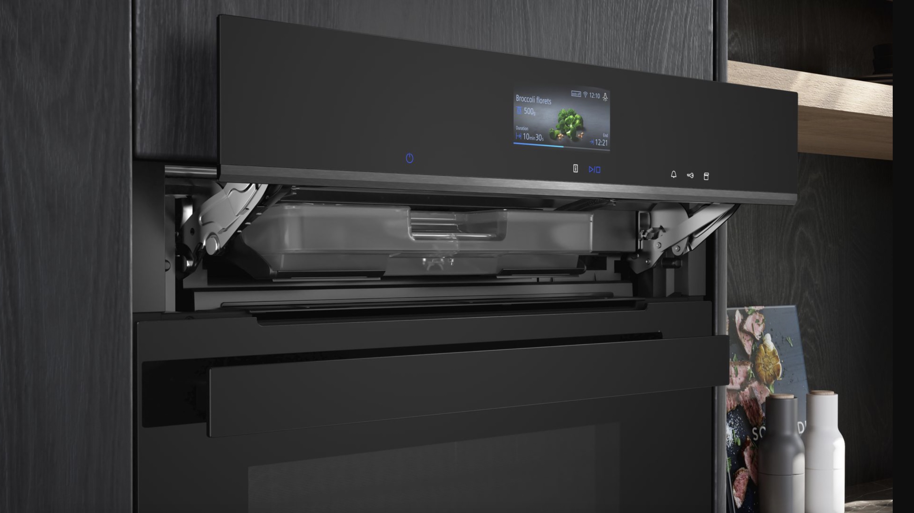 SIEMENS HS936GCB1 IQ700 multifunctionele oven met stoom - 60cm