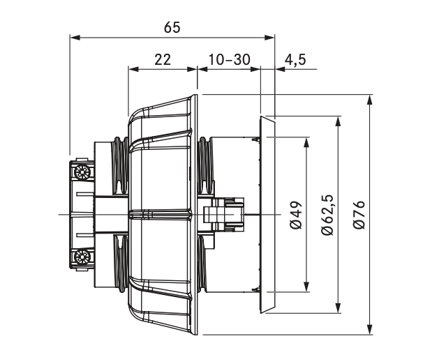 BORA USTJAB stopcontact