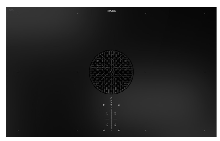 BORA PUXU2 kookplaat met afzuiging - 83cm