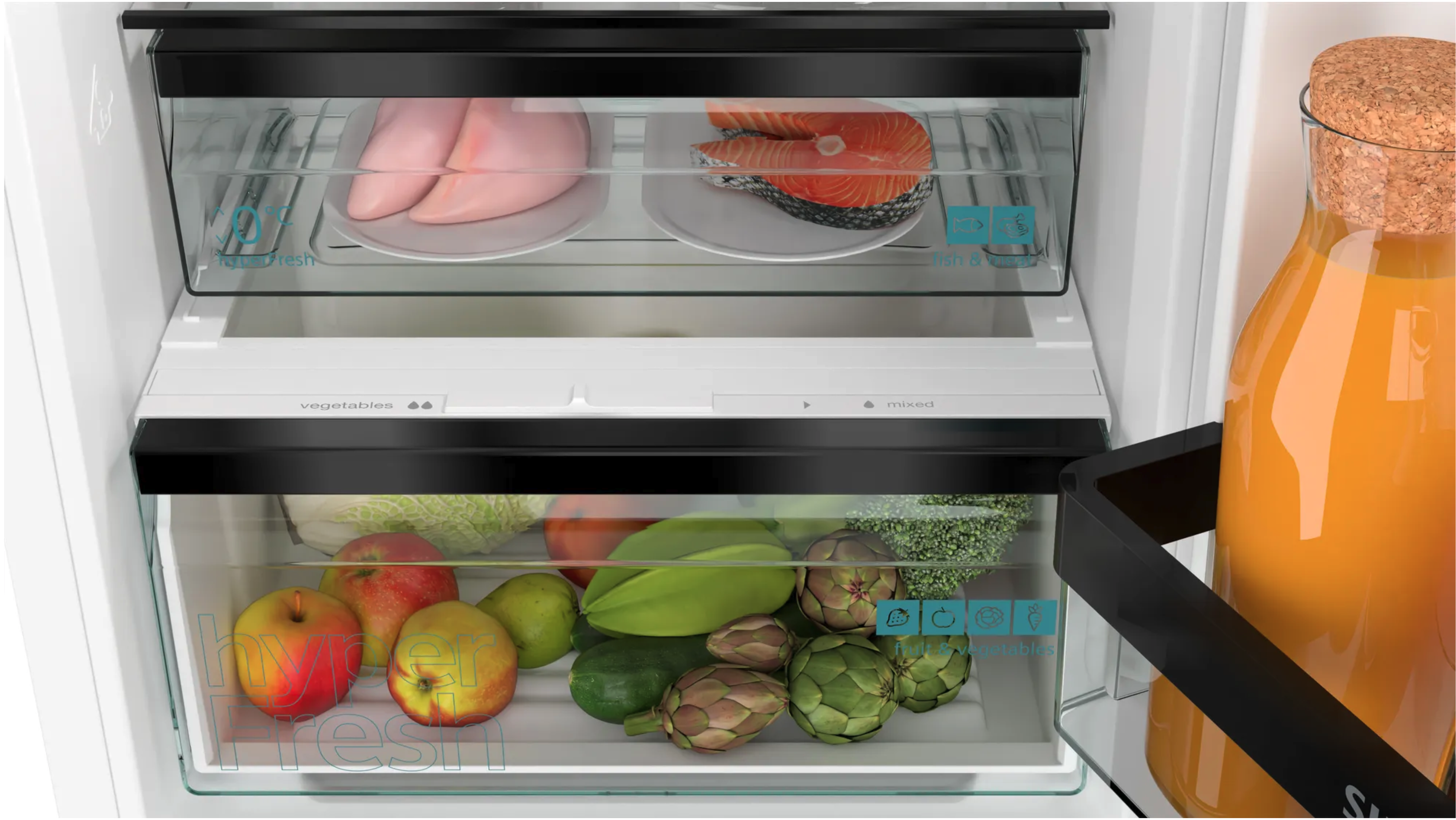 SIEMENS KI86NSDB0 iQ500 koel-/vriescombinatie - 178cm
